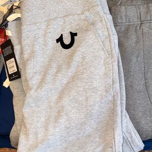 True Religion Light Gray Sweatpants